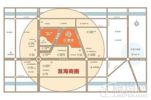 花漾城交通图