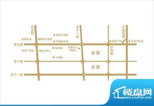 安芯智能港交通图