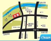 奥林晴园交通图