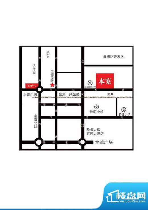 海通花园交通图